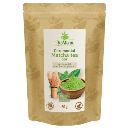 BioMenü bio Matcha Ceai pudră ceremonial 60 g