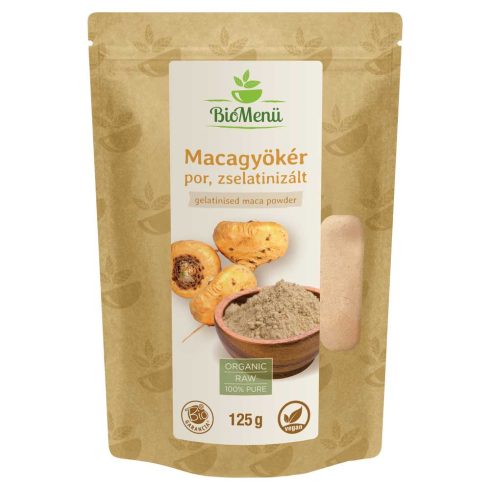 BioMenü bio Maca rădăcină pudră gelatinizată 125 g