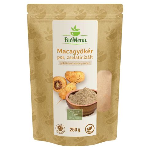 BioMenü bio Maca rădăcină pudră gelatinizată 250 g