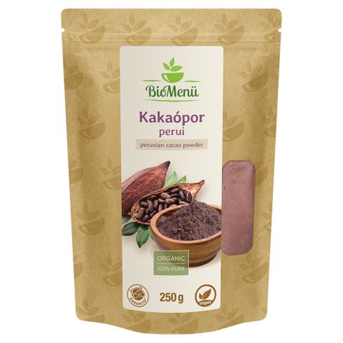 BioMenü bio pudră de Cacao Peru 250 g