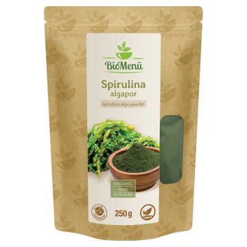 BioMenü bio Spirulina Alga pudră 250 g