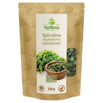 BioMenü bio Spirulina Alga comprimat 250 g