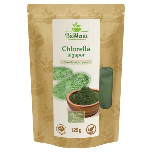 BioMenü bio Chlorella Alga pudră 125 g