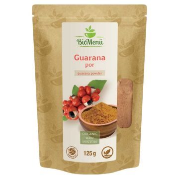 BioMenü bio Guarana pudră 125 g APROAPE DE DATA EXPIRĂRII