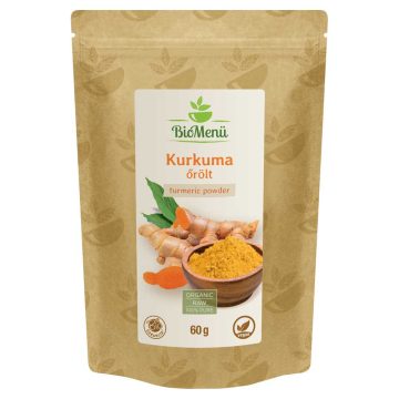   BioMenü bio Turmeric (Curcuma) macinat 60 g APROAPE DE DATA EXPIRĂRII