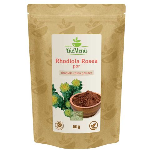 BioMenü bio Rhodiola Rosea pudră 60 g APROAPE DE DATA EXPIRĂRII