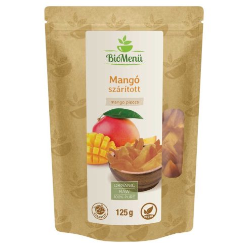 BioMenü bio Mango uscat 125 g