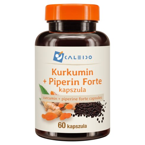 Caleido Curcumina + Piperina Forte capsulă 60 buc