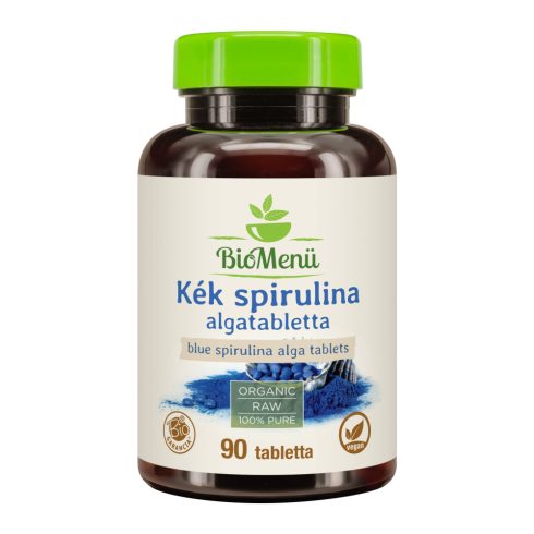 BioMenü Bio Albastru Spirulina Alga comprimat 90 buc