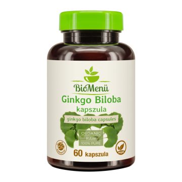 BioMenü Bio Ginkgo Biloba capsulă 60 buc